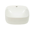 Luno 42 – 420mm Wall Hung Ceramic Basin (No Overflow)