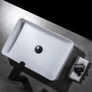 Elaine Gloss white Rectangle Above Counter basins 500*335*110mm