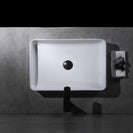 Elaine Gloss white Rectangle Above Counter basins 500*335*110mm