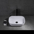Elaine Gloss white Oval Basin 460*320*130mm