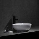 Claya Elaine Gloss White Round Basin 400*400*130mm