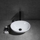 Elaine Gloss white Oval Basins 410*330*145mm