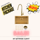 Stanless Steel Single Bowl Kitchen Sink Package