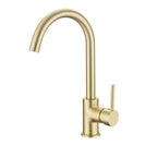 Mira Round Gooseneck Kitchen Mixer Tap - Multi-Colour Options