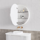 Riva London Round Shaving Cabinet 800mm