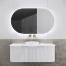 RIVA PARIS Oval LED Shaving Cabinet 1200mm