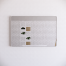 Rectangle & Square Brushed Nickel Framed Mirror – Wall Mounted Multi-Size