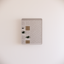 Rectangle & Square Brushed Nickel Framed Mirror – Wall Mounted Multi-Size