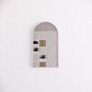 Framed Arch Mirror 800×450mm Wall-Mounted( Multi colour) | My Bathroom Depot