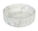 Mira 400mm Matte stone Marble above counter top basin