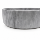 Moon-40 400mm Round Matt Ceramic Basin – Stone Look Finish