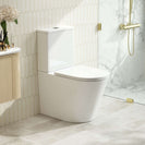 Oxford Tornado Rimless Back-to-Wall Toilet Suite - Universal Trap