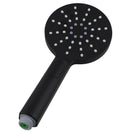 MBD Round Black Shower Station Half Rail