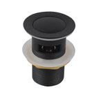 32/40mm Solid Brass Basin Pop Up Waste with Overflow (Multi Colour)