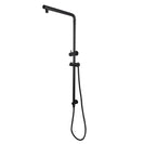 Matte Black Right Angle Twin shower Systems Single Hose