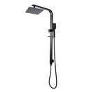Aquaperla Square Shower Station Shower Head and Handheld Shower(Wide Rail,Stainless Steel Hose) (Mulit Color)