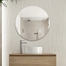 Pencil Edge Round Wall Mounted Mirror （Multi Size ）