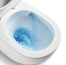 BERLIN 99 QUIET FLUSH TECHNOLOGY WALL FACED FLOOR PAN GLOSS WHITE