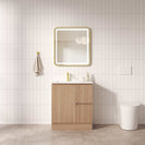 Rita 750mm L/R Freestanding Bathroom Vanity Cabinet in Elegant Oak