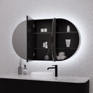 RIVA PARIS Oval LED Shaving Cabinet 1200mm