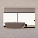 RIVA S4 LED Rectangle Coloured Frame Mirror 900 x 750mm (Optional Colours)