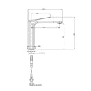 RUSHY Tall Basin Mixer （Multi Colour Options）