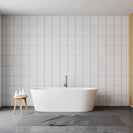 SHANTY Free-Standing Bathtub (Gloss White)