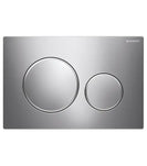 Geberit Sigma 20 Chrome Plate with Matt Trim