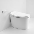 670x405x490mm White Instant Heating Jet Siphon Flushing Smart Toilet