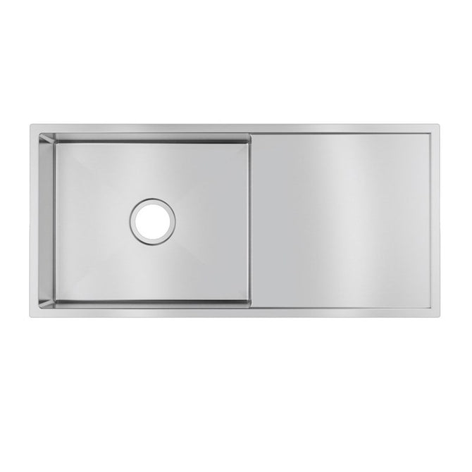 960x450mm stainless steel kitchen sink single bowl deep 230mm
