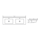 Bella 1500mm Freestanding Cabinet – Notaio Walnut | My Bathroom Depot