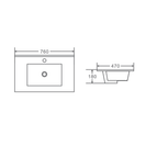HERA 750mm Wall-Hung Vanity ( Multi Colour )