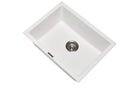 610 x 457 x 205mm Carysil Concrete Grey Single Big Bowl Granite Kitchen/Laundry Sink