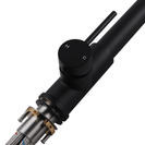 Tall Spring Black Pull Out Kitchen Sink Mixer Tap